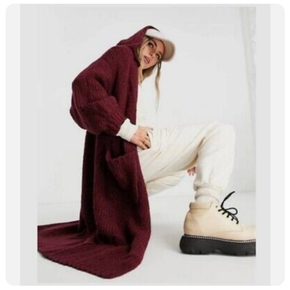 Free People Cafe Long Knit Cardigan - Picture 7 of 16